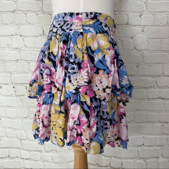 Urban Outfitters Floral Miniskirt Size 8 NWT - Picture 5 of 12